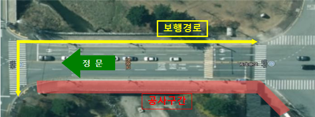 보행 통제