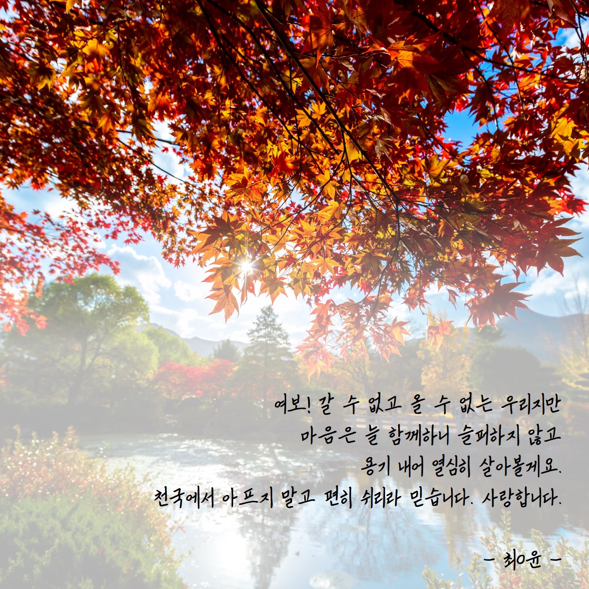 하늘나라우체통11